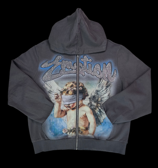 Grey”Rhinetone” Hoodie