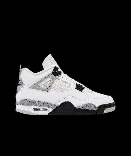 Retro 4 White Cement