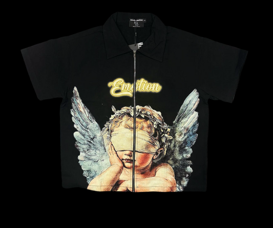 ME  “Blinded “ Zip up Shirt