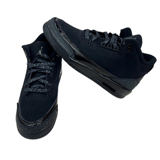 Jordans Retro 3 Full Black