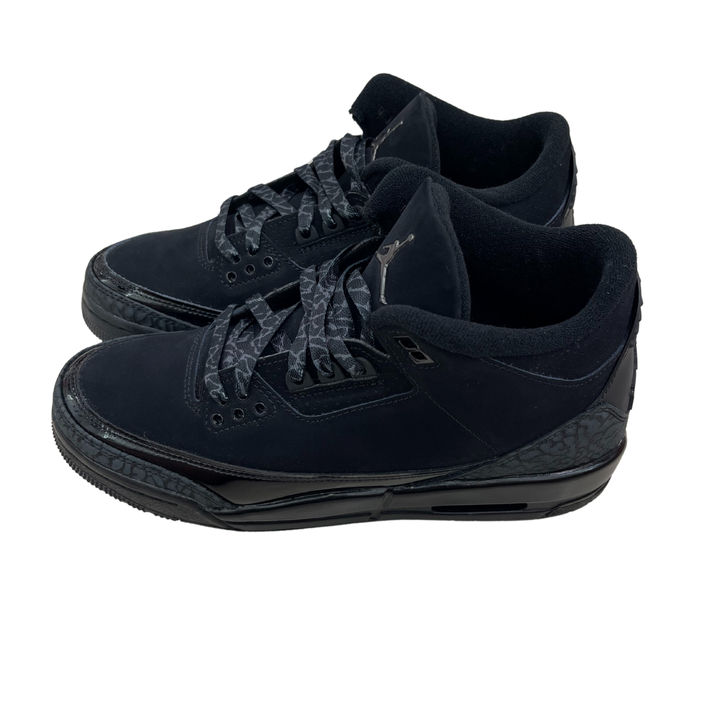 Jordans Retro 3 Full Black